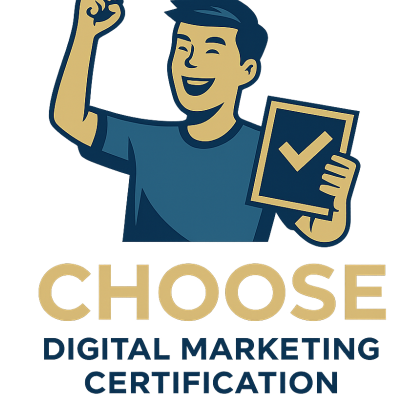 Choosing  digital marketing certification